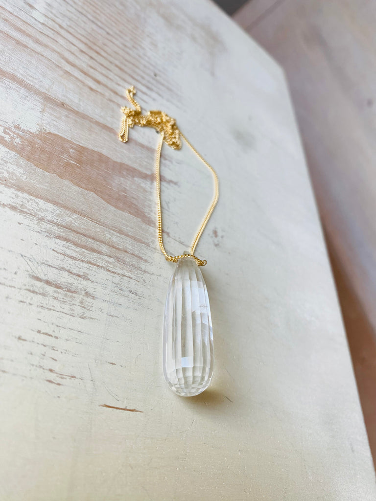 Crystal Quartz Pendant Necklace