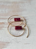 Ruby Wrap Around Hoop