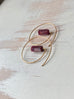 Ruby Wrap Around Hoop