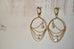 Pearly Lace Drape Earrings