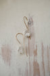 Crystal Quartz Loop Around Hoops