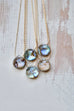 Abalone Teardrop Necklace