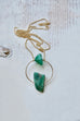 Emerald Pendant Necklace