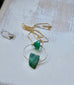Emerald Pendant Necklace