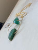 Emerald Pendant Necklace