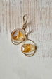 Citrine Free Form Earrings