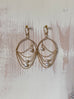 Pearly Lace Drape Earrings