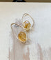 Citrine Harp Hoop