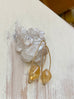 Citrine Harp Hoop