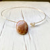 Sunstone Moonstone Pendant Choker