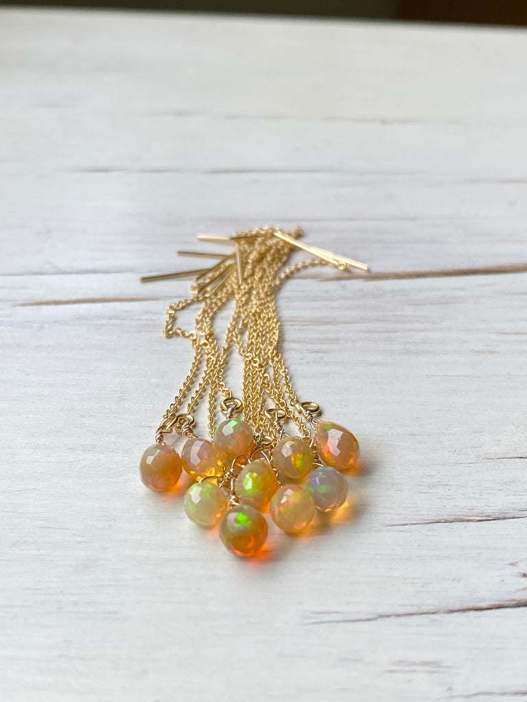 Welo Opal Teardrop Earrings