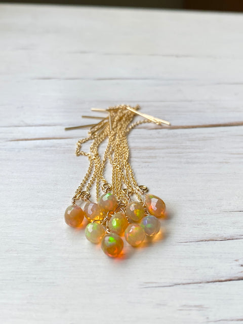 Welo Opal Teardrop Earrings