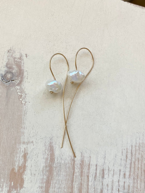 Pearl Arc Hoop