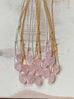 Rose Quartz Layering Necklace