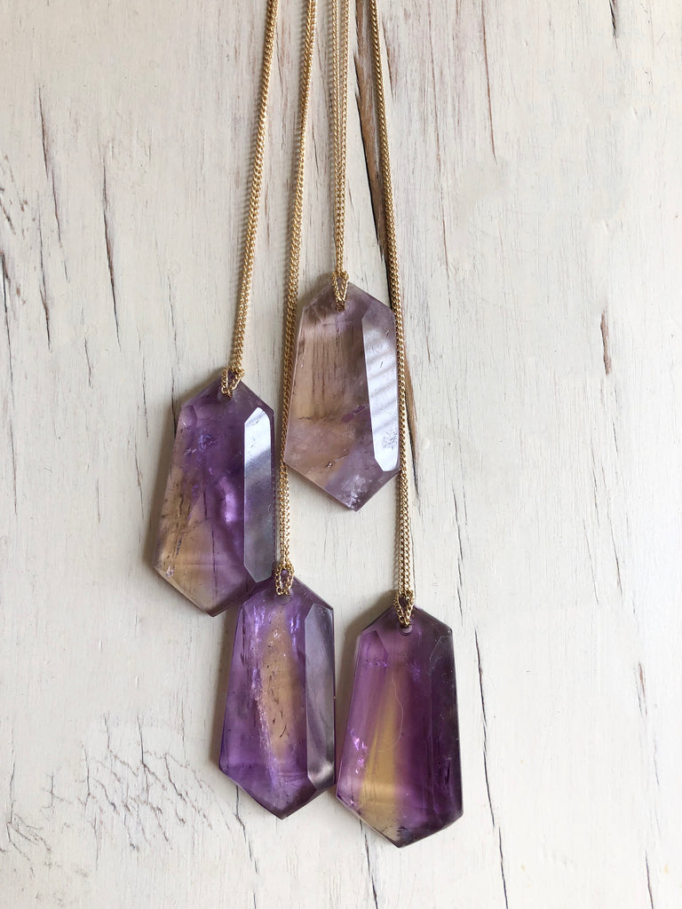 Ametrine Pendant Necklace