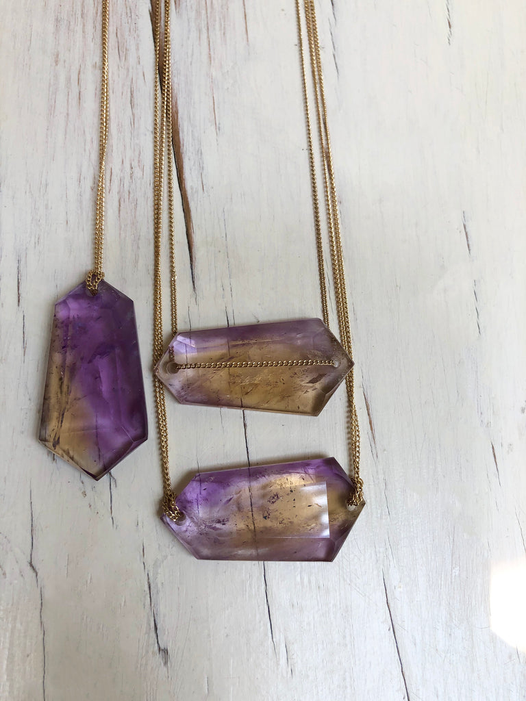 Ametrine Pendant Necklace