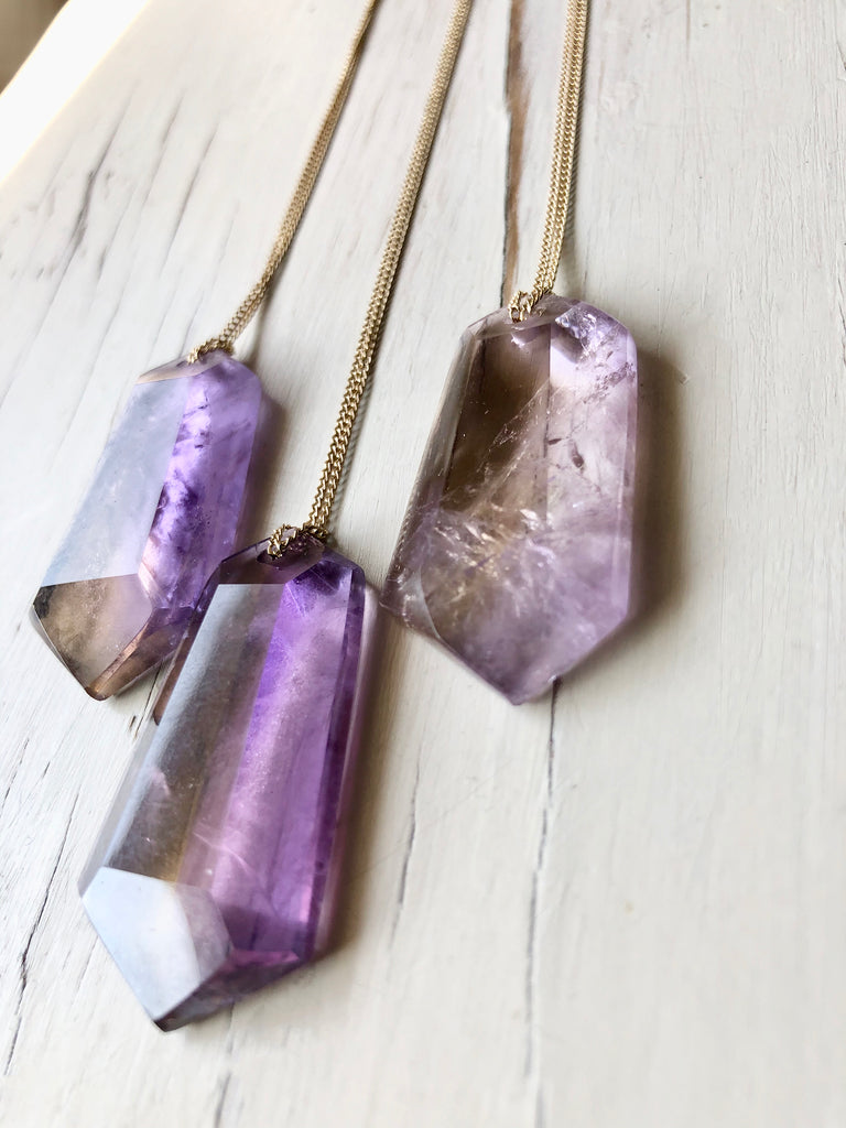 Ametrine Pendant Necklace