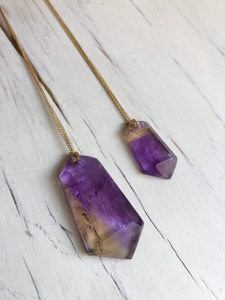 Ametrine Pendant Necklace