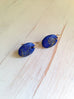 Lapis Slice Earring
