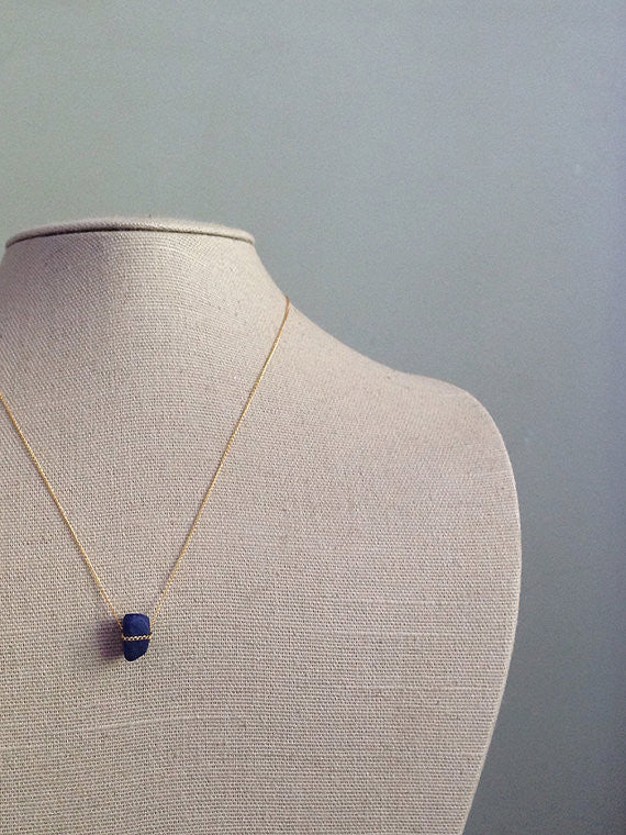 Lapis Layering Necklace