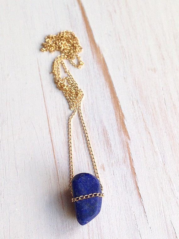 Lapis Layering Necklace