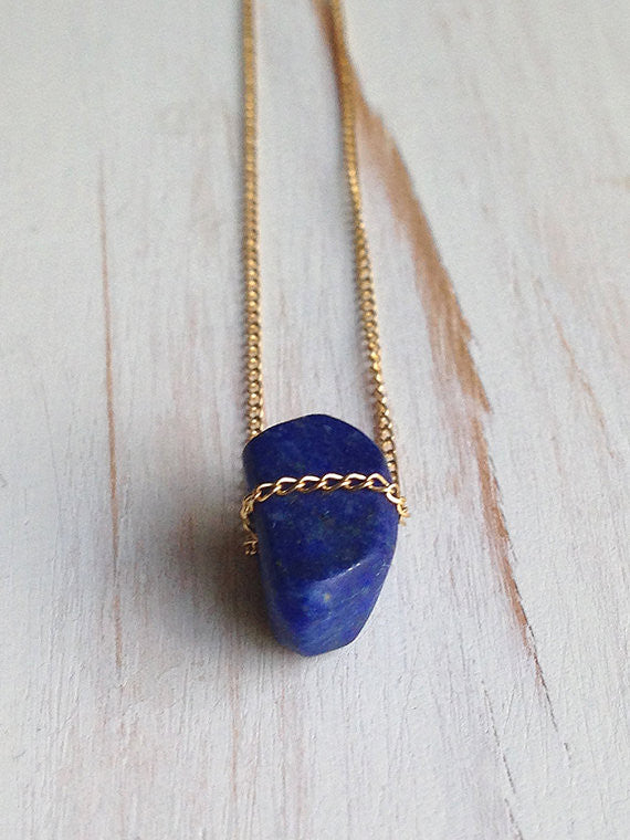 Lapis Layering Necklace