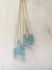Aquamarine Crystal Pendant Necklace