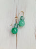 Chrysoprase Gemstone Earrings
