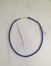 Lapis Silk Knotted Rope Necklace