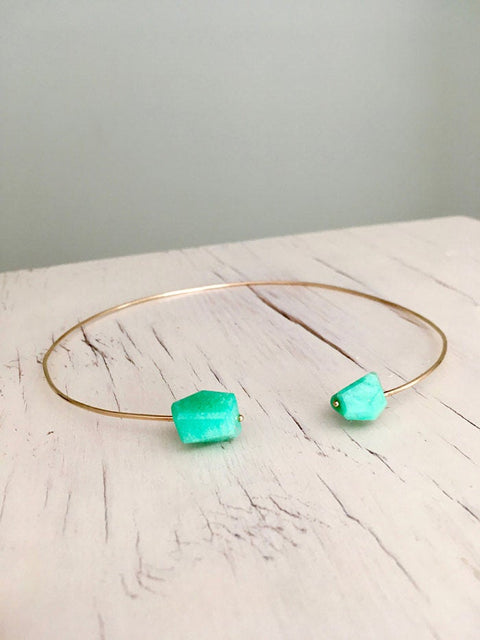 Chrysoprase Choker