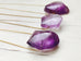 Amethyst Raw Slice Necklace