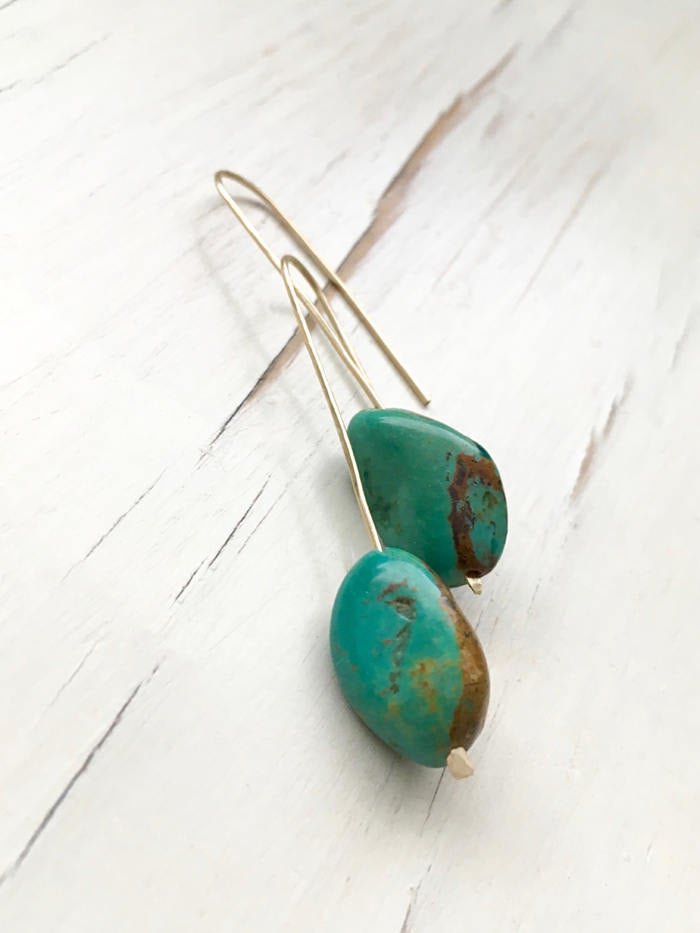 Turquoise Drop Earrings