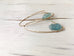 Aquamarine Raw Hoop