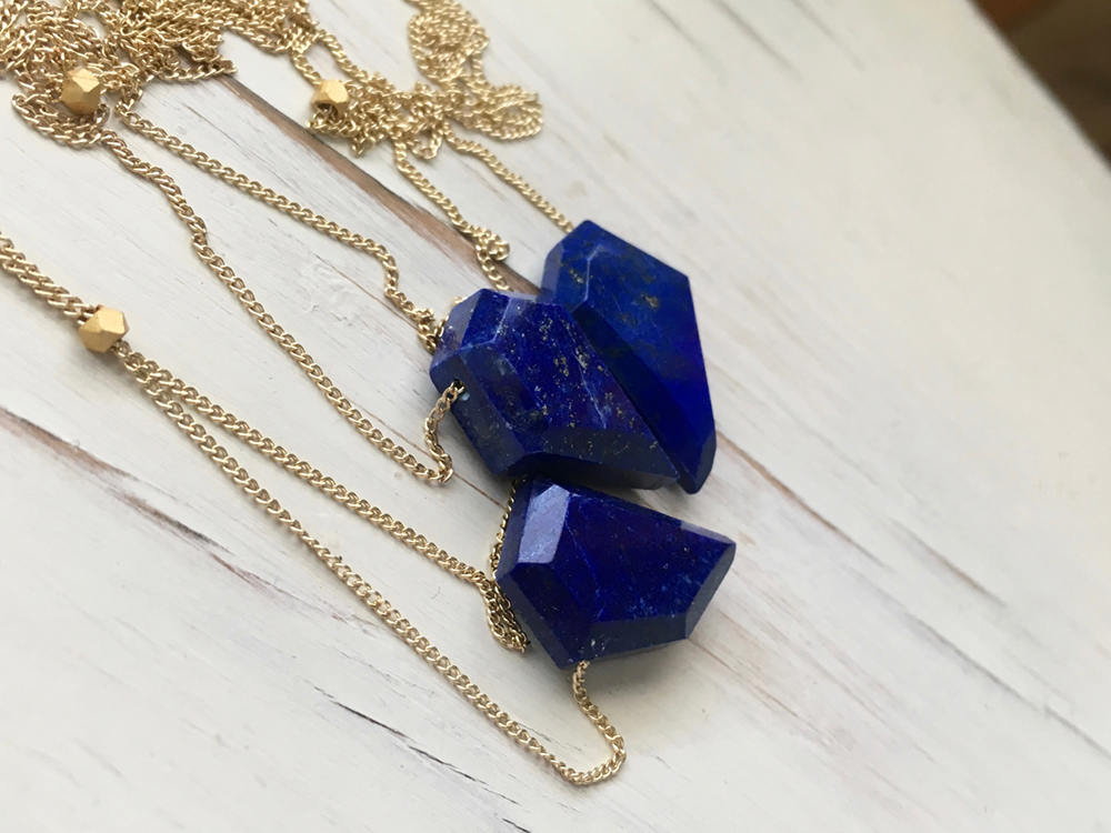 Lapis Layering Necklace