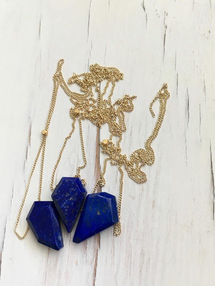 Lapis Layering Necklace