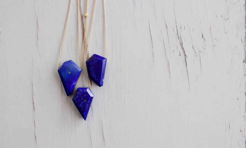 Lapis Layering Necklace