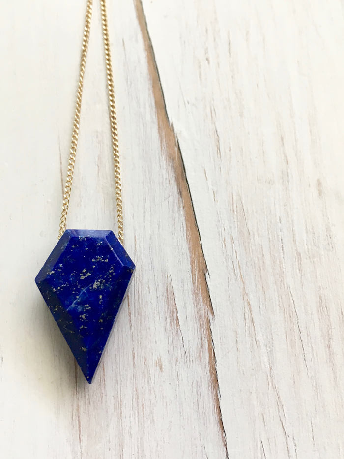 Lapis Layering Necklace