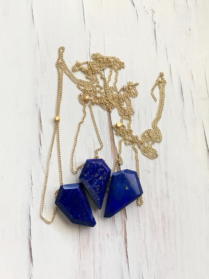 Lapis Layering Necklace