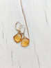 Citrine Free Form Earring