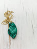 Malachite Raw Malachite Necklace