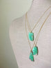 Chrysoprase Raw Necklace