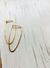 Gold Filled Hammered Hoop