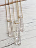 Crystal Quartz  Point Pendant Necklace