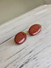 Goldstone Slice Earrings