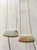 Cream Amazonite Bar Necklace