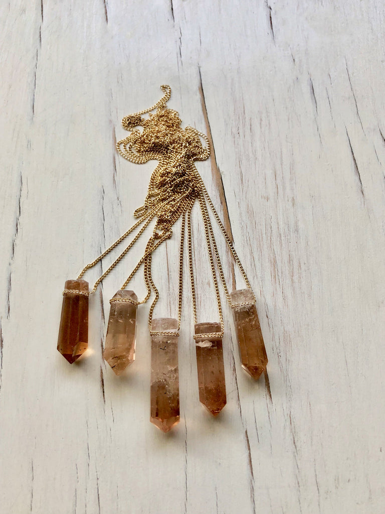 Topaz Pendant Necklace