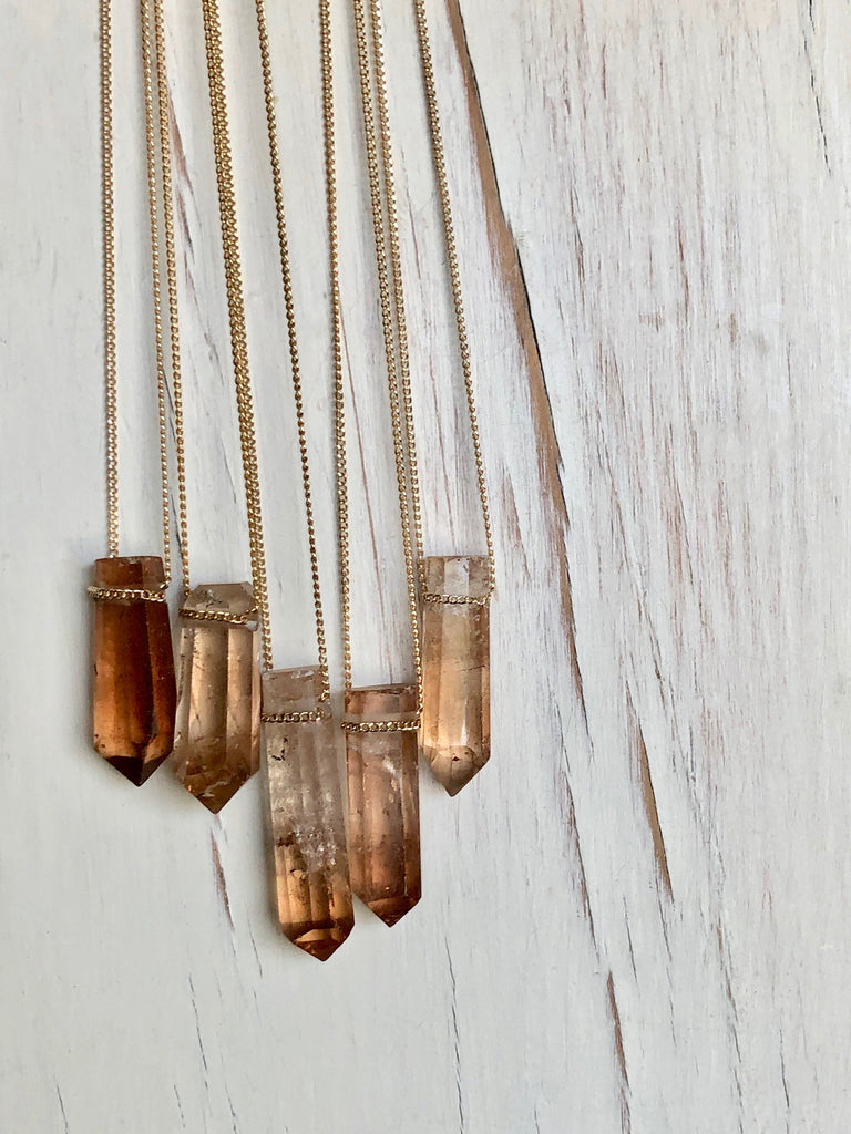 Topaz Pendant Necklace