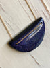 Blue Goldstone Geometric Necklace