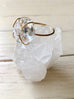 Crystal Quartz Rose Cut Ring