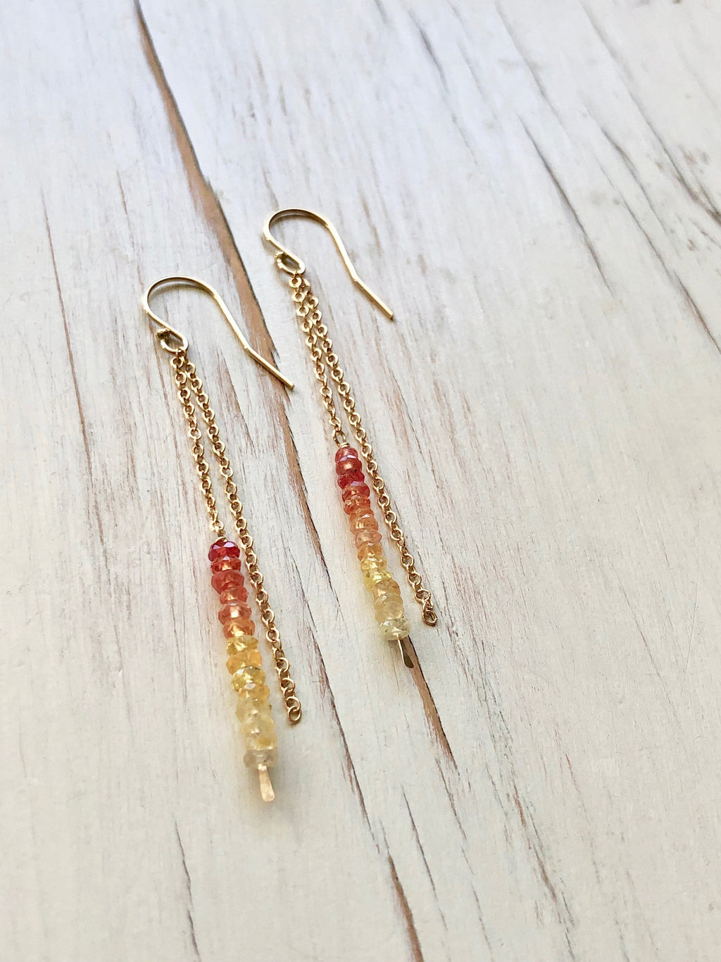 Sapphire Dangle Earrings